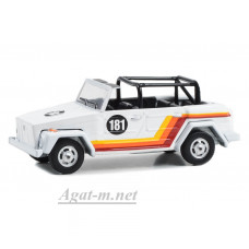 35270C-GRL VW Thing (Type 181) №181 1974 White Red/Orange/Yellow Stripes, 1:64